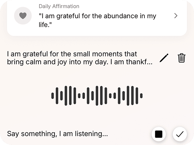 Smart Evaluation & Audio Entries